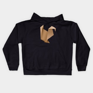 Origami turkey Kids Hoodie